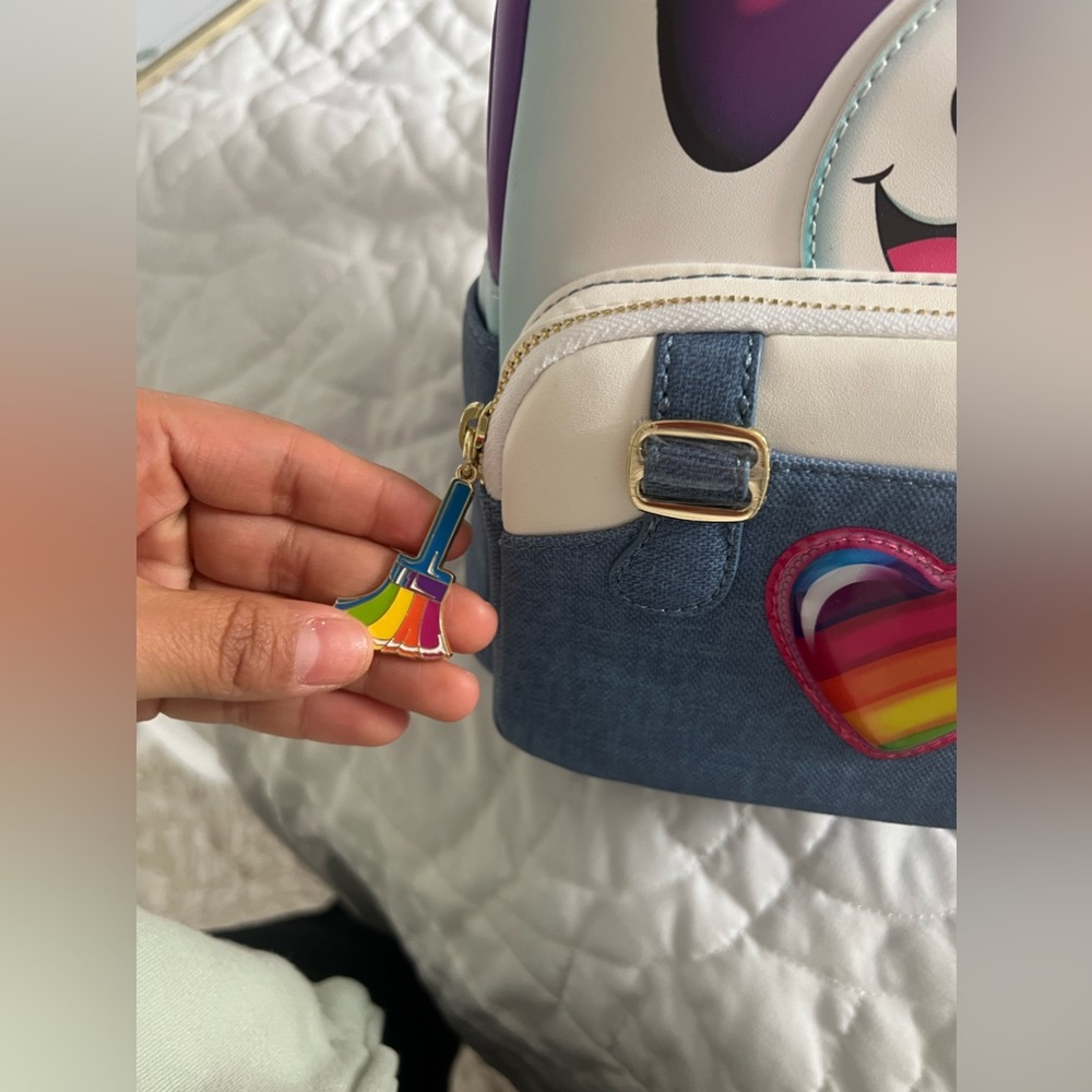 LISA FRANK PANDA PAINTER COSPLAY MINI BACKPACK - Picture 6 of 9
